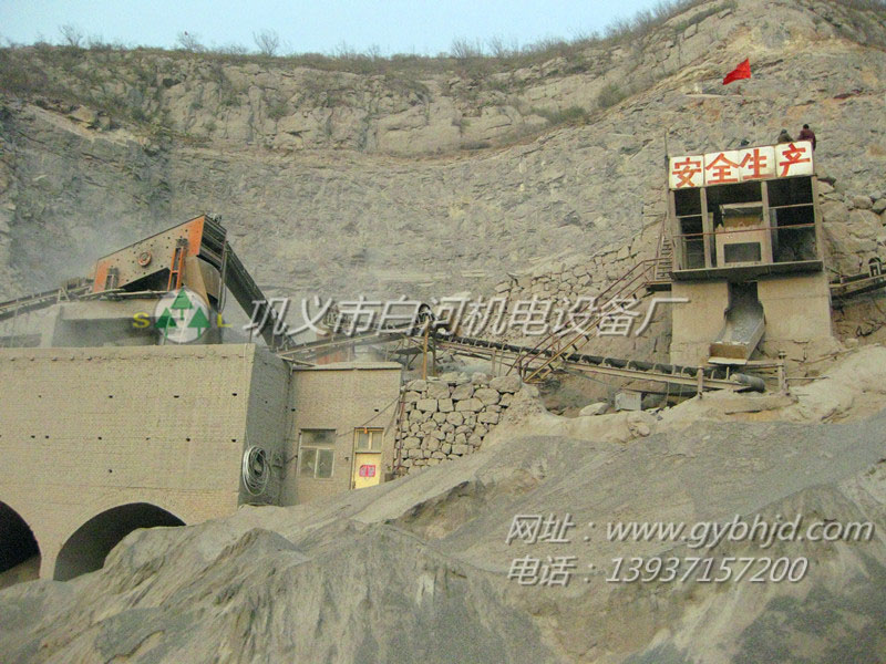 白河機(jī)電砂石生產(chǎn)線(xiàn)河南現(xiàn)場(chǎng)